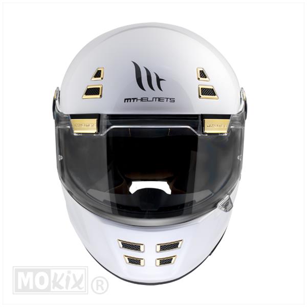 MT Jarama SV integraalhelm glans wit