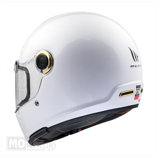 MT Jarama SV integraalhelm glans wit
