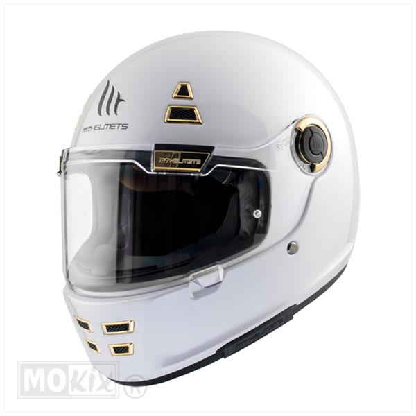 MT Jarama SV integraalhelm glans wit