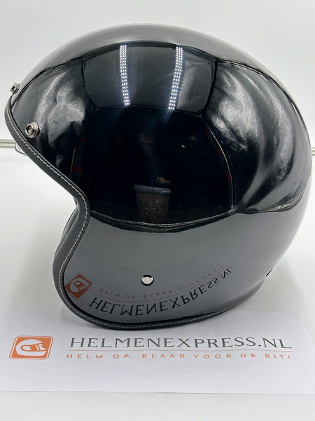 MT Le Mans II SV S jethelm glans zwart