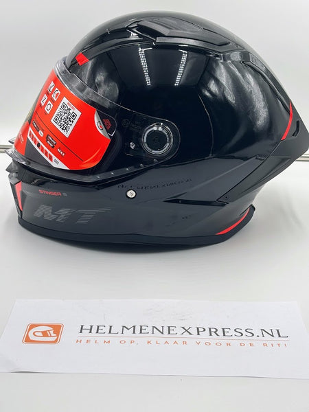 MT Stinger Solid 2 integraalhelm glans zwart