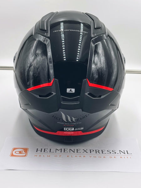 MT Stinger Solid 2 integraalhelm glans zwart