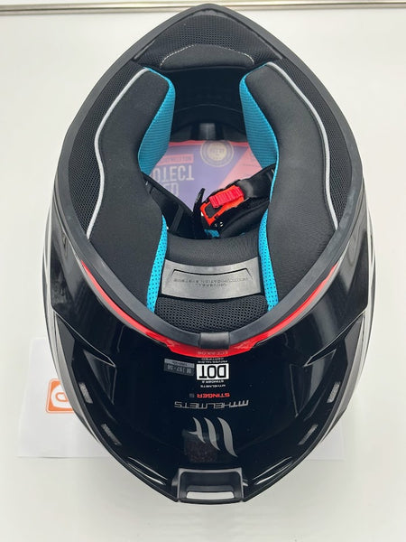 MT Stinger Solid 2 integraalhelm glans zwart