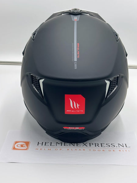 MT Streetfighter S SV Stripe jethelm mat zwart