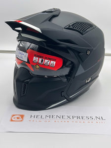 MT Streetfighter S SV Stripe jethelm mat zwart