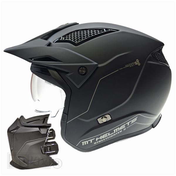 MT Streetfighter S SV jethelm mat zwart
