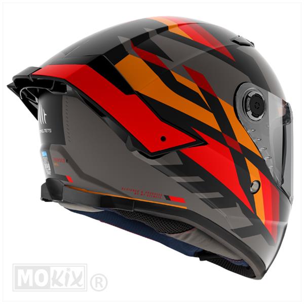 MT Thunder 4 SV integraalhelm Ergo zwart-mat rood