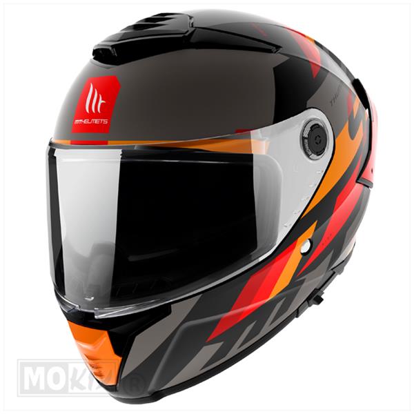 MT Thunder 4 SV integraalhelm Ergo zwart-mat rood