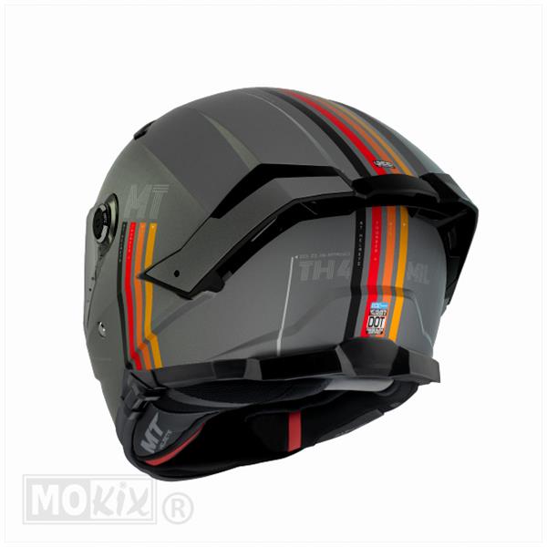MT Thunder 4 SV integraalhelm Mil mat grijs
