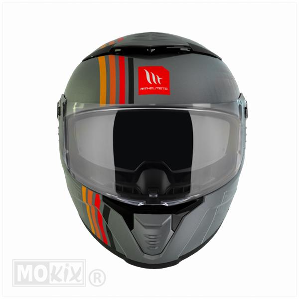 MT Thunder 4 SV integraalhelm Mil mat grijs