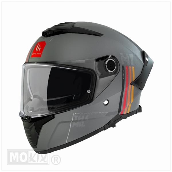 MT Thunder 4 SV integraalhelm Mil mat grijs