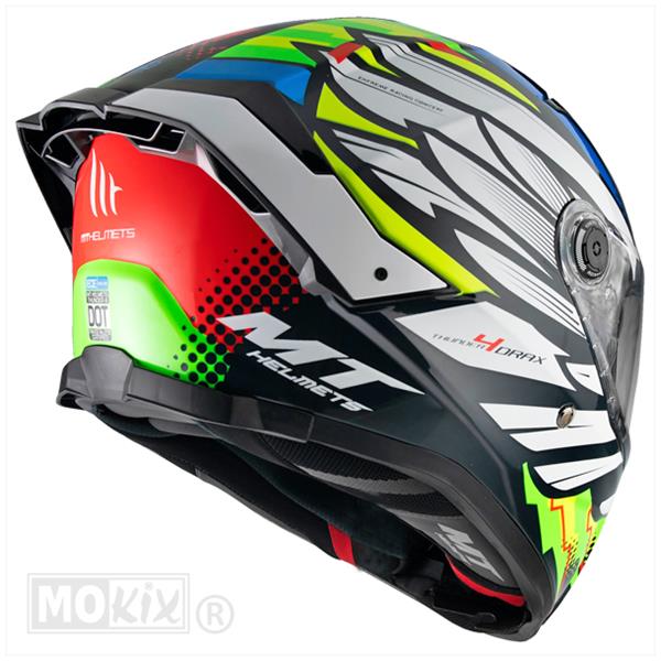MT Thunder 4 SV integraalhelm drax blauw