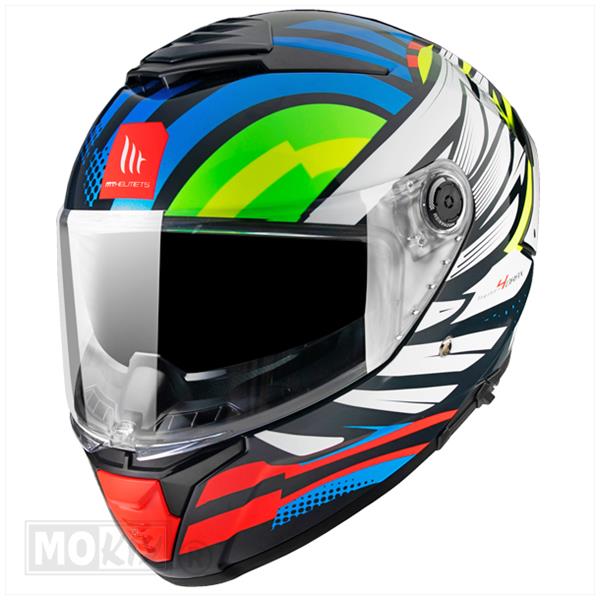 MT Thunder 4 SV integraalhelm drax blauw