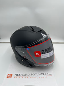 MT Thunder 3 SV jethelm mat zwart