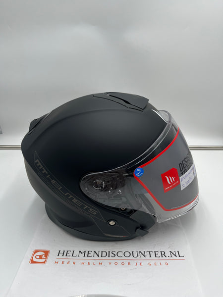 MT Thunder 3 SV jethelm mat zwart
