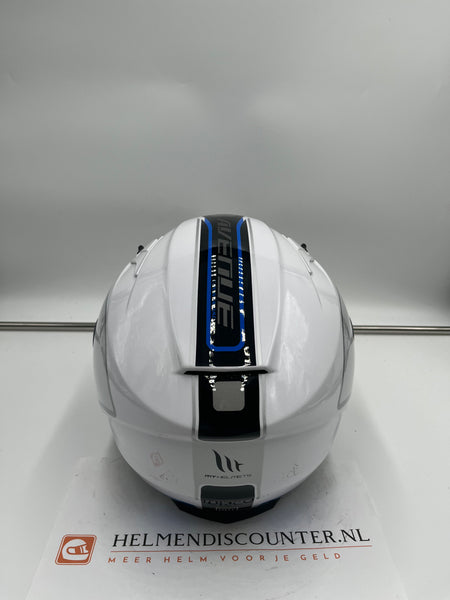MT Avenue SV Crossroad jethelm wit-blauw