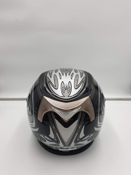 MT Axion integraalhelm grijs/wit/zwart - Helmendiscounter.nl