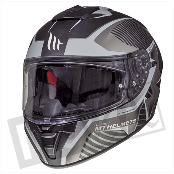 MT Blade II SV Blaster mat grijs - Helmendiscounter.nl