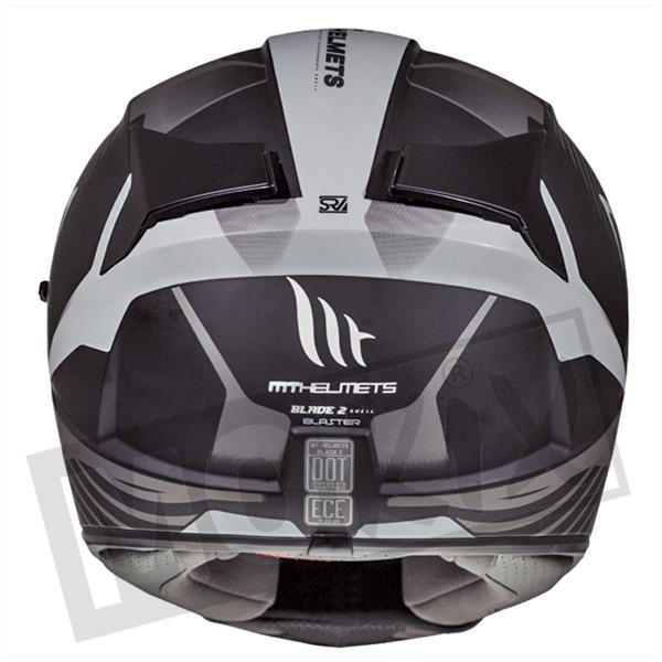 MT Blade II SV Blaster mat grijs - Helmendiscounter.nl