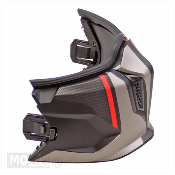 District Streetfighter kinstuk Twin mat rood (klik model)
