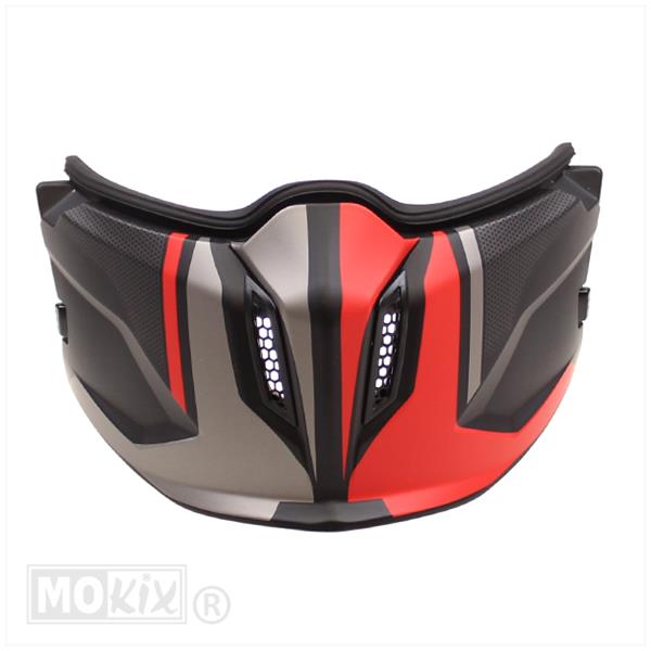 District Streetfighter kinstuk Twin mat rood (klik model)
