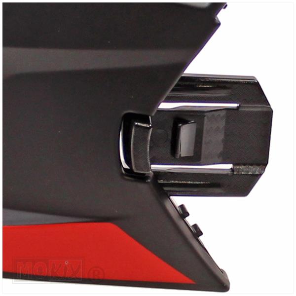 District Streetfighter kinstuk Twin mat rood (klik model)