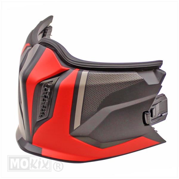 District Streetfighter kinstuk Twin mat rood (klik model)