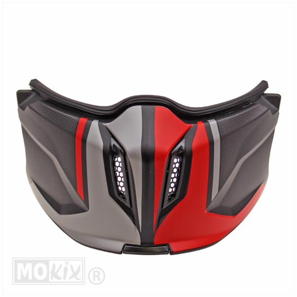 District Streetfighter kinstuk twin mat rood (haak model)