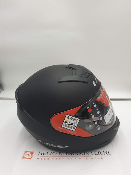 LS2 integraalhelm mat zwart rookie