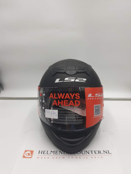 LS2 integraalhelm mat zwart rookie