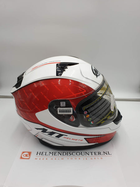 MT Blade SV Boss integraalhelm wit-rood