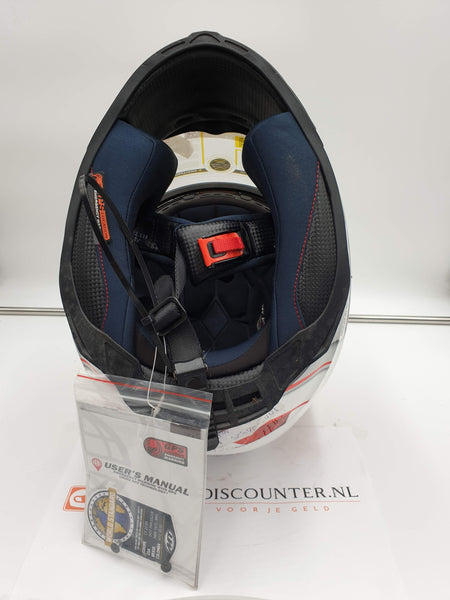 MT Blade SV Boss integraalhelm wit-rood