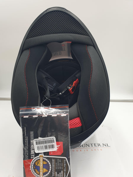 MT Thunder III SV Carry integraalhelm zwart-wit-rood