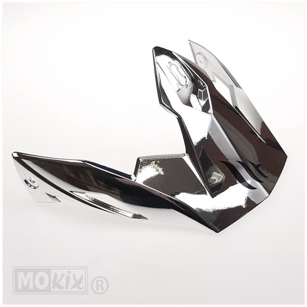 Streetfighter jethelm klep chrome