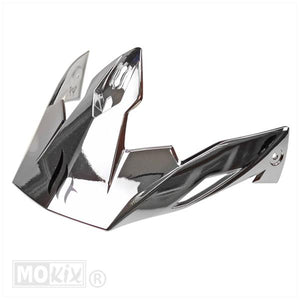 Streetfighter jethelm klep chrome