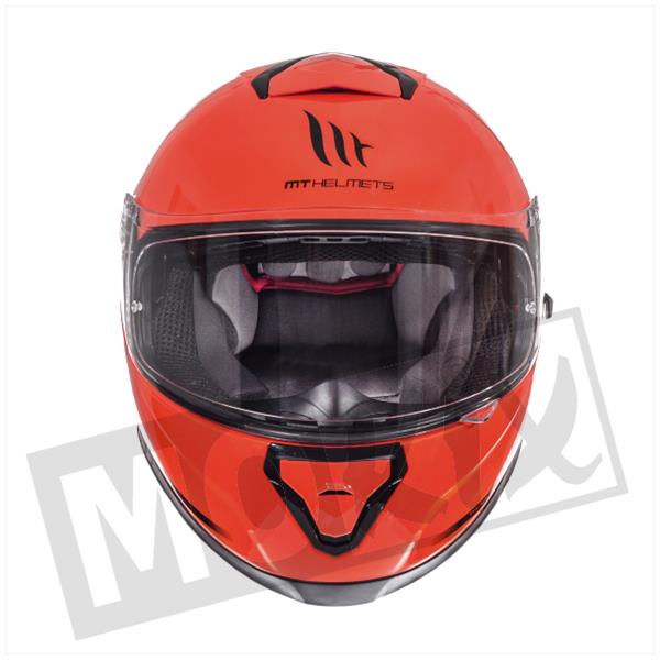 MT Thunder III SV Solid fluor oranje - Helmendiscounter.nl