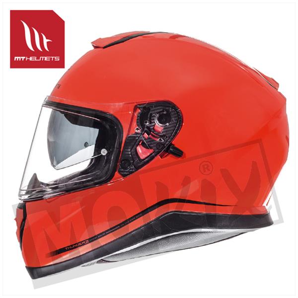 MT Thunder III SV Solid fluor oranje - Helmendiscounter.nl